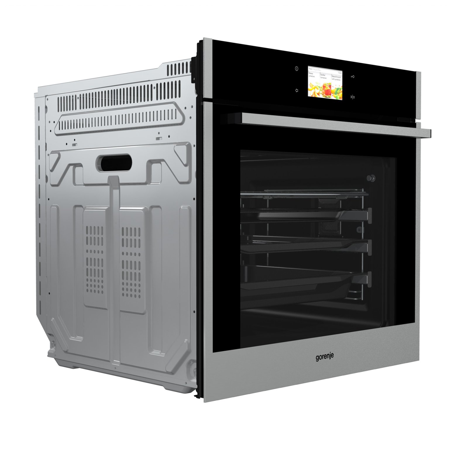 Builtin pyrolytic single oven BOP799S51X Gorenje