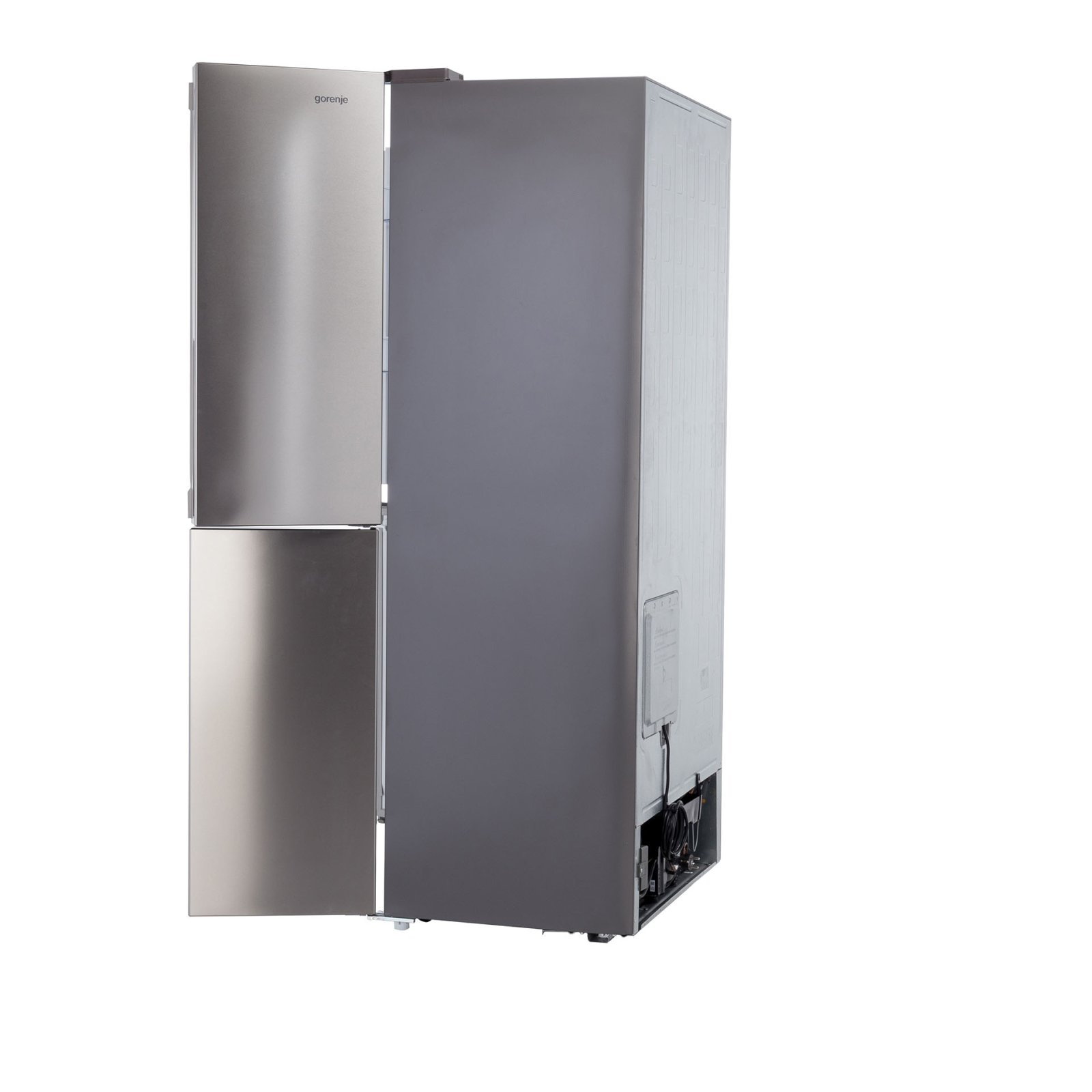 Cross door refrigerator NRM8181MX Gorenje