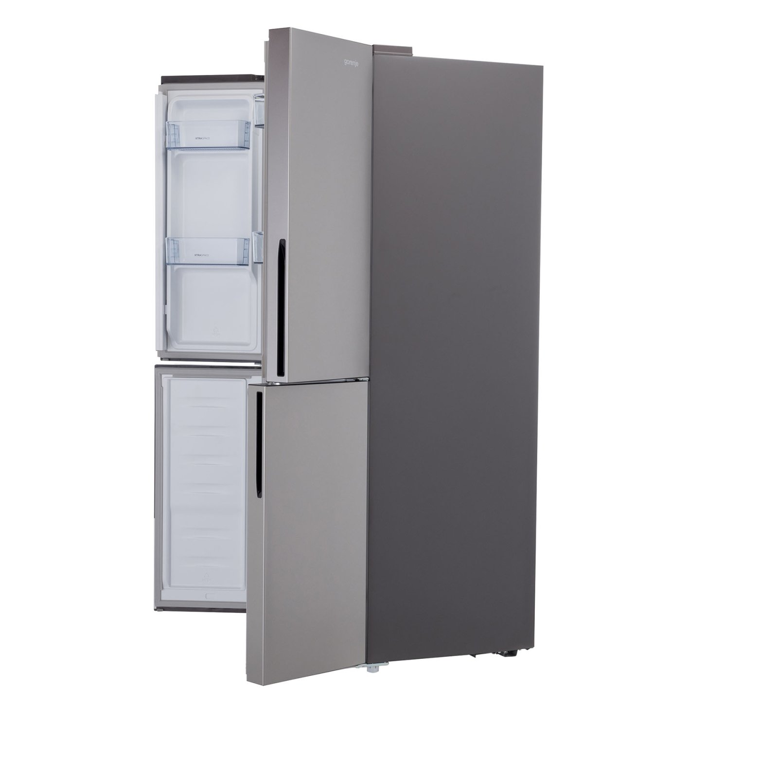 Cross door refrigerator NRM8181MX Gorenje